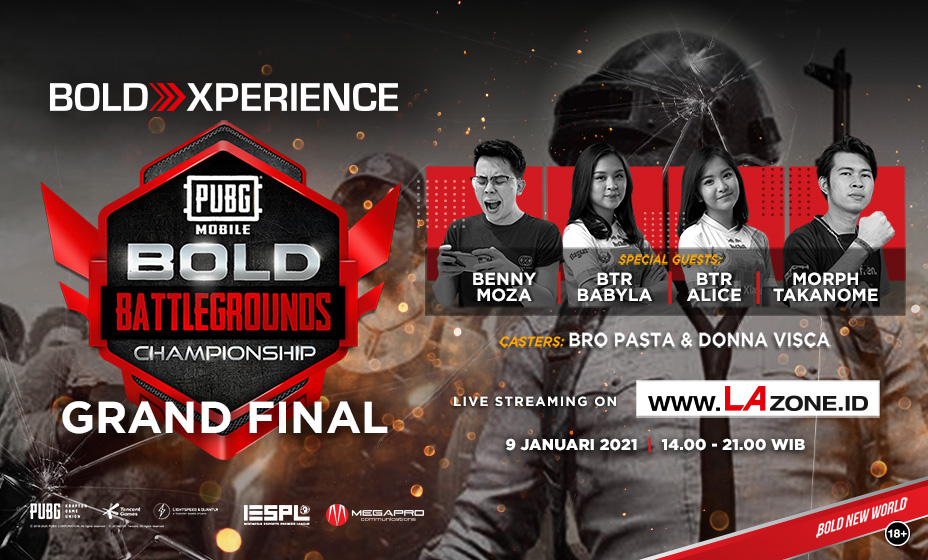 16 Tim Siap Berlaga di Grand Final Bold Battlegrounds